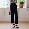 谜底休闲萝卜裤女士2025夏新款通勤百搭高腰宽松九分裤256MK6275 商品缩略图0