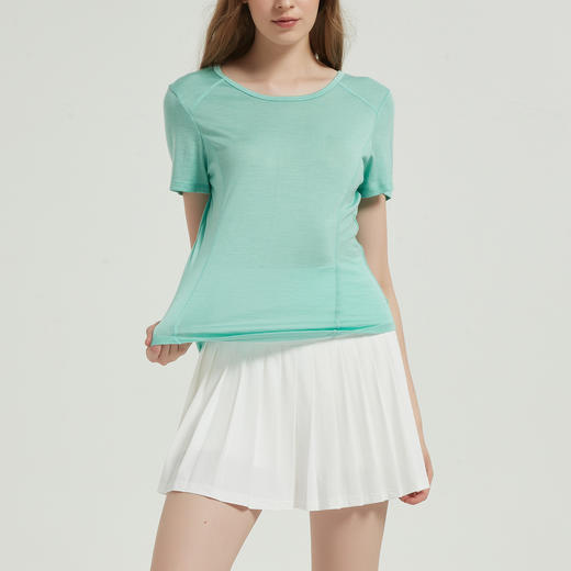 woolikin·Urban Sprint 女士美利奴羊毛运动上衣|VICUNA® WK24001 商品图5