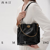 【柔见定制专属】【西木汀】 伊人夕岸 牛皮单肩水桶包女小众大容量斜挎包包3689 商品缩略图1