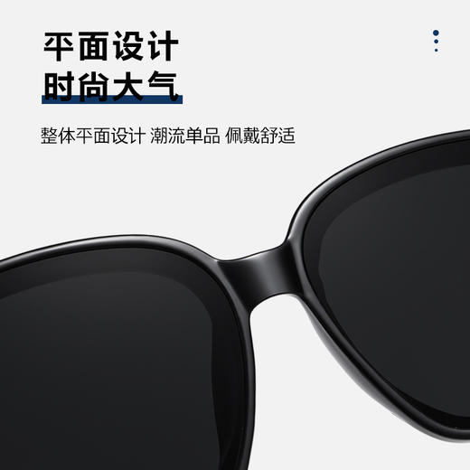 [【明星同款】高颜值太阳镜 防紫外线护眼防晒出游驾驶高级墨镜  带精致礼盒显脸小GM墨镜 商品图3