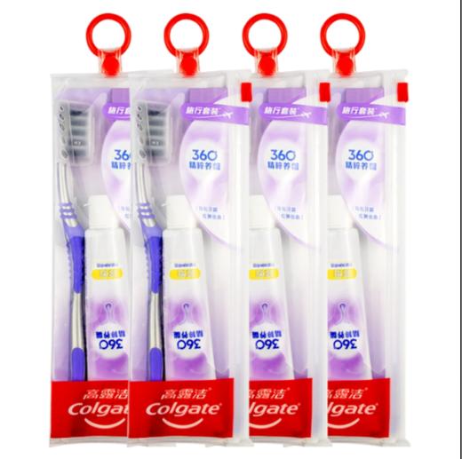 【仅供集采】高露洁旅行套装（360°健康牙龈牙膏40g+纤柔牙刷1支） 商品图0