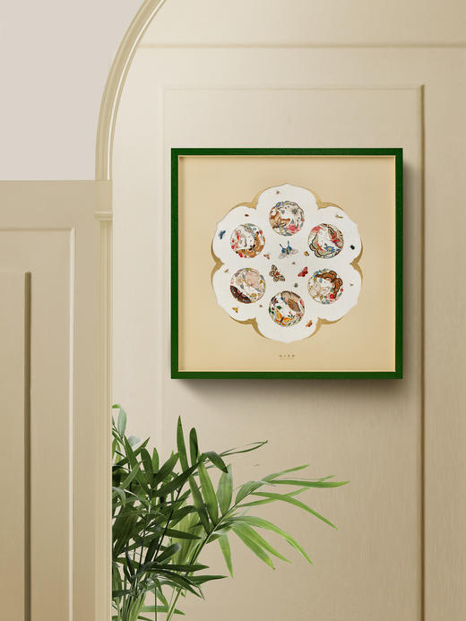 “蝶恋花”主题镶嵌画 商品图4