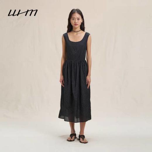 2楼素然水洗塔夫绸扭结连衣裙吊牌价3250 商品图5
