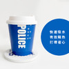 叱咤小警陶瓷杯垫艺术陶瓷吸水杯垫耐热易清洗背面软木 商品缩略图2