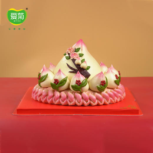 【爱菊花馍】桃寿同心 商品图0