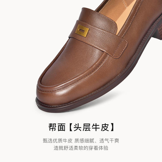 REEMOOR新英伦超软羊皮通勤乐福鞋 商品图1