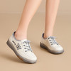 小白鞋时尚休闲软底鞋，平底蝴蝶前系带板鞋SY- 2603 商品缩略图1