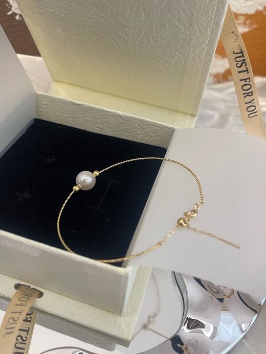 品牌订单14K镀金进口施华洛极光路路通珍珠手镯 商品图8