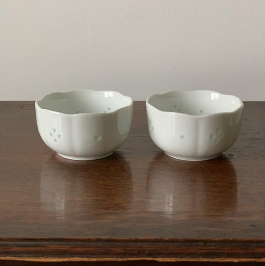 日本菊峰作玲珑茶碗 商品图0