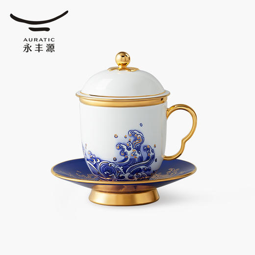 【6F】国瓷永丰源 海上明珠四件套盖杯（黄金） 商品图3