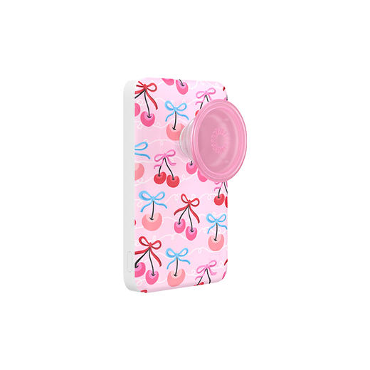 【磁吸充电宝】樱桃优格·MagSafe充电宝 OTHER配件 Power充电宝系列 水果野餐 粉色 食物 水果 商品图0