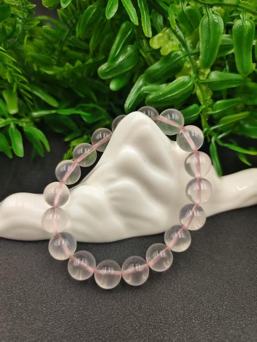 天然粉水晶手串 商品图0