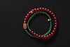 YHLL0010°花开如意·红琉璃+绿玛瑙手串 商品缩略图0