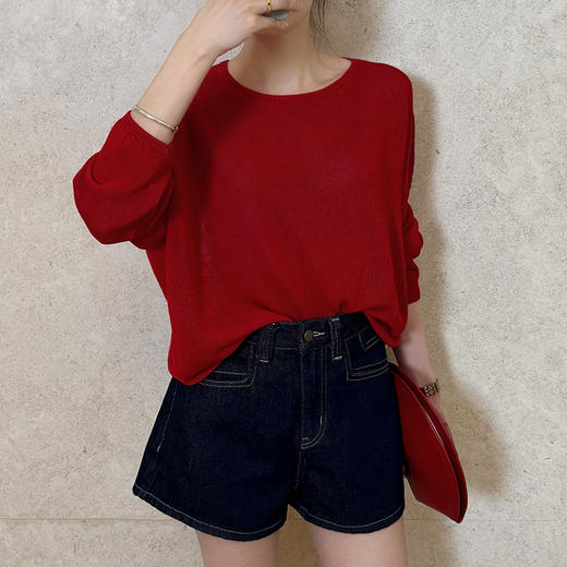 【预售3天】良木礼牛仔短裤（98193） 商品图2