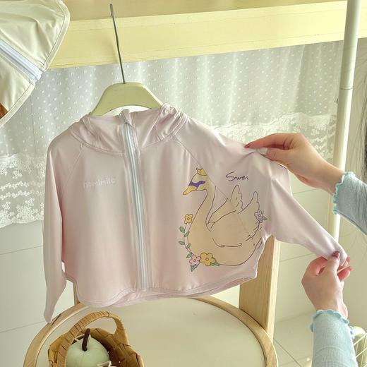 【卡通设计，透气速干】儿童防晒斗篷 卡通UPF50+ 男女宝宝防晒衣 外出透气 婴幼儿速干女宝-QQ 商品图11