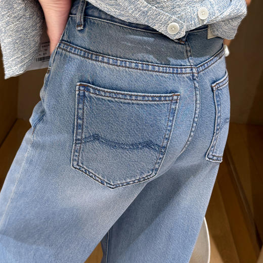 【部分现货】良木礼阔腿牛仔裤 商品图3