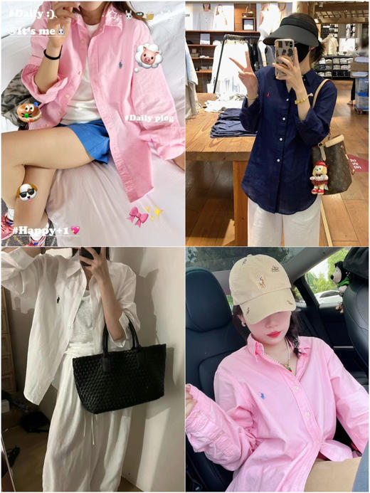 拉*劳伦亚麻衬衫|三色 商品图0