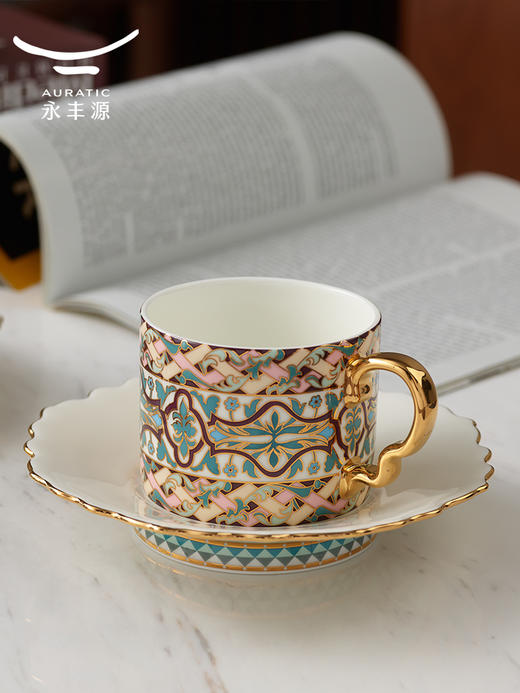 【6F】国瓷永丰源 紫金华彩2头茶咖杯 商品图1