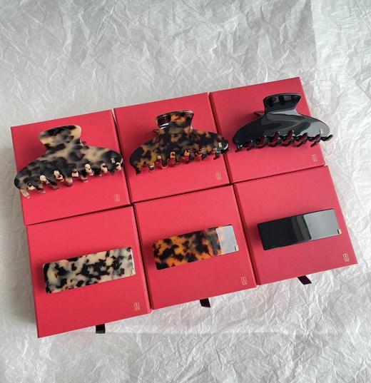 福利款   亚历山大系列   纯货！醋酸板材抓夹  一字发夹 全套包装可送礼 商品图0