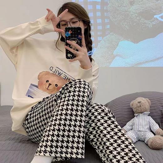 雀说 【2条】40支棉绸睡裤九分裤012 商品图7