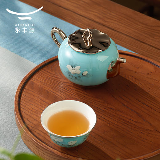 【6F】国瓷永丰源 手绘蓝6头茶具 商品图3