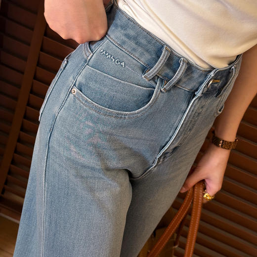 【不换不退】良木礼腰带微喇裤 商品图2