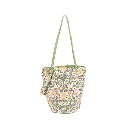 V&A博物馆 工艺美术系列 玫瑰可斜挎桶包 单肩包 商品图4