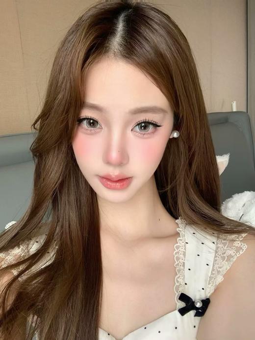 【大直径】PUFF GIRL-牛乳奶泡 灰-14.5mm【半年抛 度数0-800度 含525/575】 商品图4