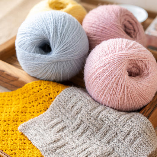 苏苏姐家驼颜手工diy钩棒针毛衣围巾帽宝宝毛线团 商品图2