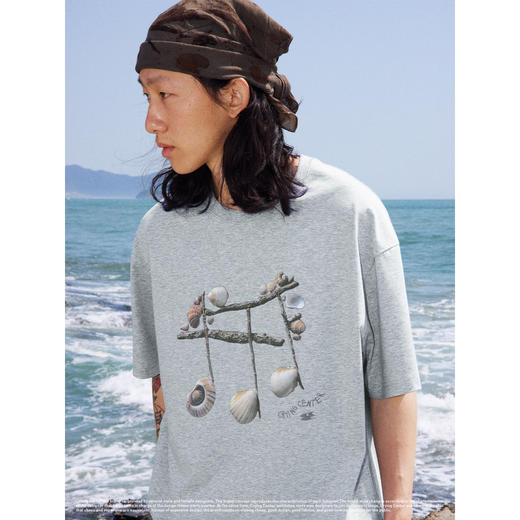 CryingCenter 索罗娜凉感贝壳音符Tee 哭喊中心 商品图1