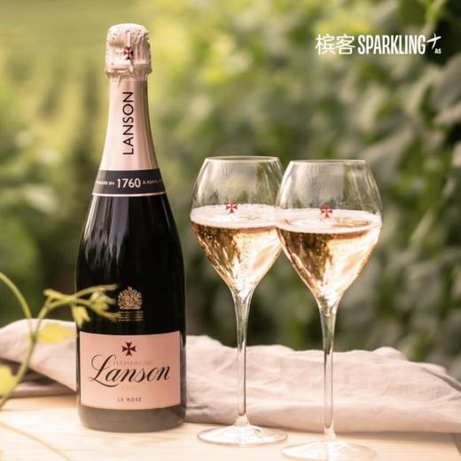 Lanson Le Rose Label Brut 兰颂桃红天然型香槟 商品图5