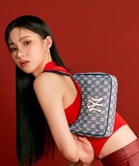 严选 | MLB老花腋下包  24.5*6*17（cm) 复古经典 多色可选