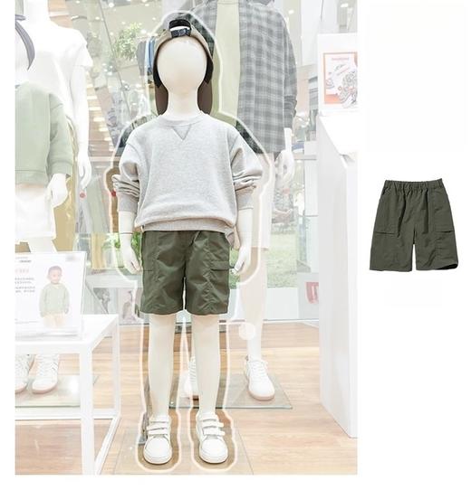 优选丨【49元任选2条】优家同款夏季男童女童休闲短裤儿童轻薄透气面料柔软舒适 商品图2