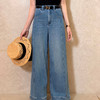 【预售7天】良木礼腰带阔腿牛仔裤（22103） 商品缩略图3