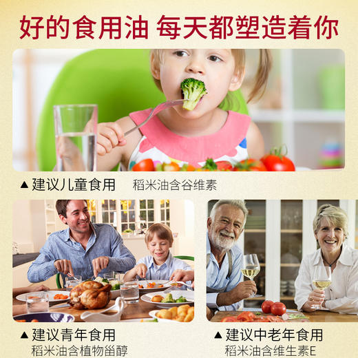 拓高 承康红米胚芽稻米油2升/桶【周日不发货】√ 非化学精炼，保留红米胚芽精华 √ 18000谷维素+维生素E，呵护心血管 √ 烟点高、清爽不腻，煎炸凉拌都放心 商品图2