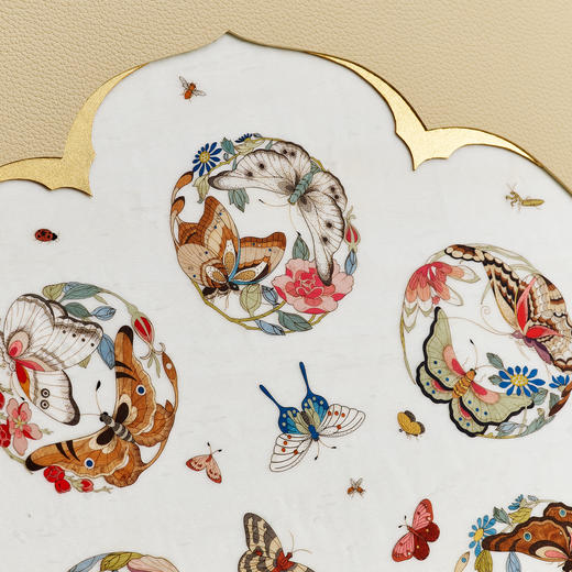 “蝶恋花”主题镶嵌画 商品图2