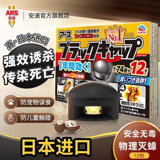 安速杀蟑饵剂12个装 商品图0
