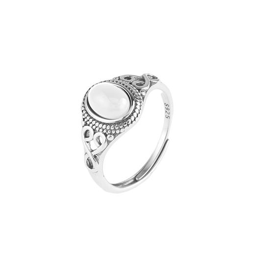 戒指 蛋面南红玛瑙 和田玉 松石 商品图4