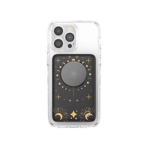 【磁吸充电宝】璀璨日月·MagSafe充电宝 OTHER配件 Power充电宝系列 古城密语 黑色 日月星 商品图1