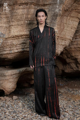 荷木HEMU丨朱栏·宽腿裤