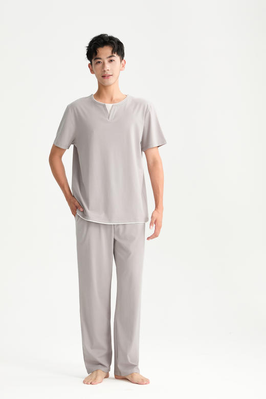 连绵·莫代尔假两件家居服 男/女款（胸垫款） 商品图10