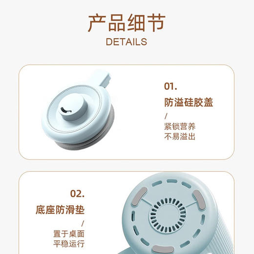 IBF艾博菲艾博菲（IBF）自在精磨料理豆浆机破壁机定时加热【K】 商品图4