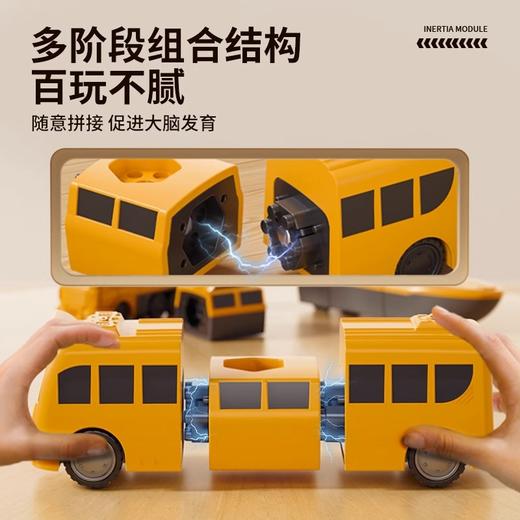 【百变磁力工程车拼装机器人】儿童百变磁力 工程车 变形拼装 机器人 磁吸积木块 玩具套装男孩 商品图2
