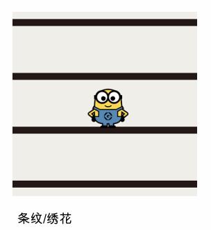 佐丹奴男装【小黄人联名款】全棉条纹T恤衫01095255 商品图1