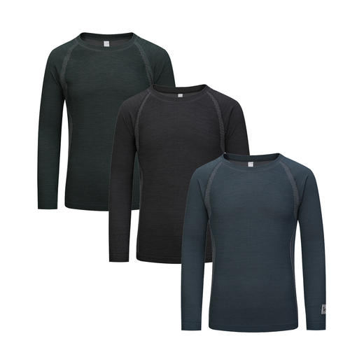 woolikin·VitalFlow 男士美利奴羊毛无缝-体户外长袖VICUNA® WK24005 商品图2