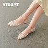 【幻彩碎钻】星期六碎钻方头仙女平底鞋SSD3111489 商品缩略图5