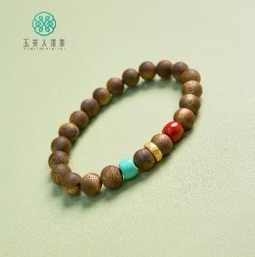 非金属木质手链 【春日珠宝】菲菲珠宝好.木质手串约8mm 发货时效:15天内发货 商品图0