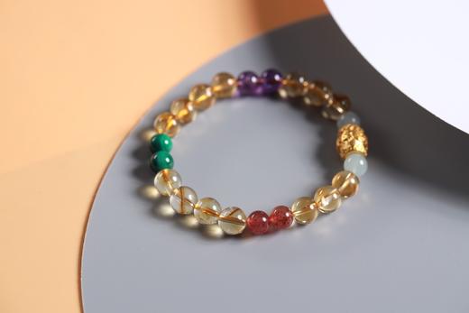 YHSJ0010°向阳而生·黄水晶手串 商品图2