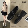 ZHR则则芭蕾鞋2025新款浅口单鞋蝴蝶结晚晚气质女鞋玛丽珍小皮鞋 商品缩略图0
