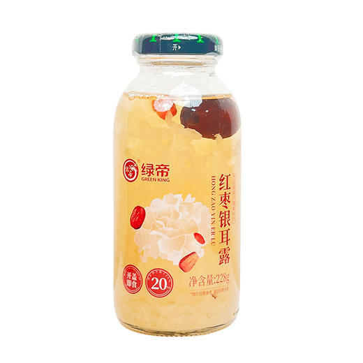 绿帝红枣银耳露1.368kg（228g*6瓶）【GA】 商品图1